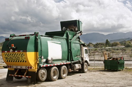 Modern business waste disposal facility